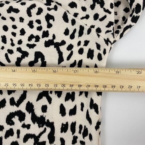 Chaser Top Pullover Animal Print Womens Long Sleeve‎ Crew Neck Top Size M - Picture 6 of 10